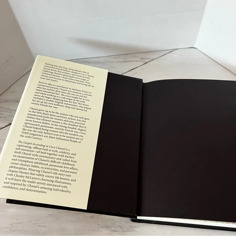 The Gospel According to Coco Chanel Hard Cover Book 8